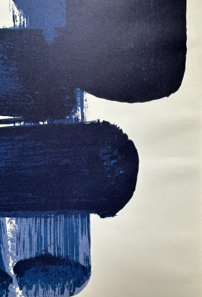 Pierre Soulages -  d’après Le printemps des poètes - 2005 - lithographie signée 2