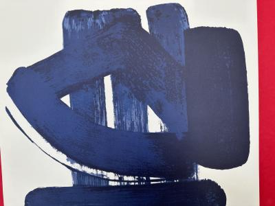 Pierre Soulages -  d’après Le printemps des poètes - 2005 - lithographie signée 2