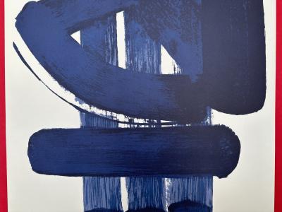 Pierre Soulages -  d’après Le printemps des poètes - 2005 - lithographie signée 2