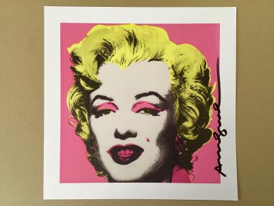 Andy WARHOL - Marilyn  - hand signed - print 2