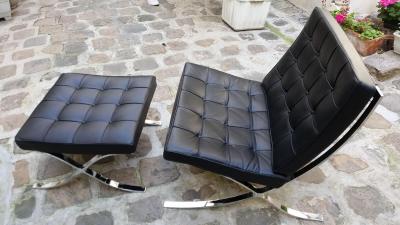 Mies Van Der Rohe Barcelona - Barcelona Fauteuil et son ottoman, 2010 2