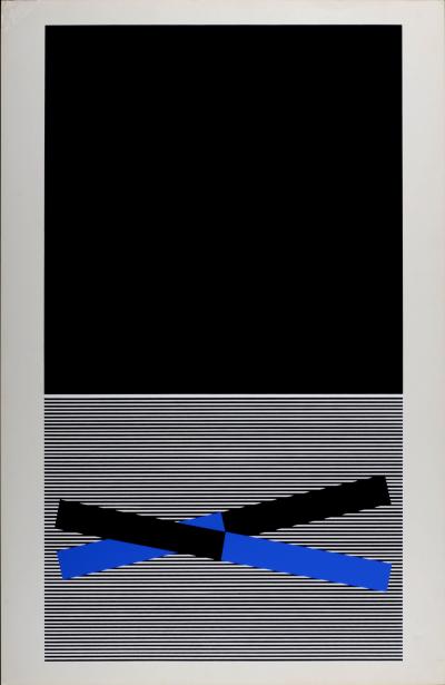 Jesus Rafael SOTO - Abstract Composition, 1969 - Silkscreen 2