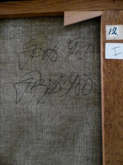ERRÒ - Counterpoint, Franz Lizst, 1980 - glycerophthalic painting 2