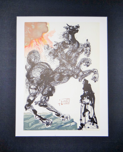 Salvador DALI - Cerbère - Gravure sur bois 2