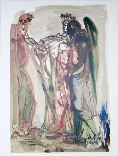 Salvador DALI - Les orgueilleux - Gravure sur bois 2