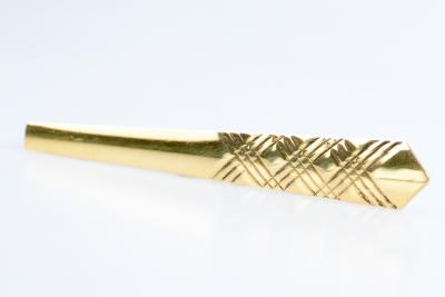 Pince de cravate en or massif 18 carats 2