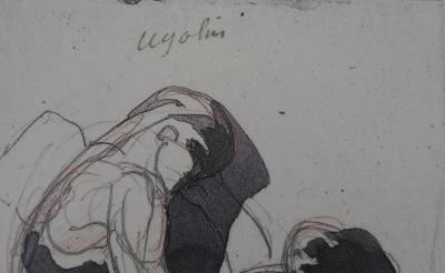 Auguste RODIN (d’après) : Etude du mouvement - Gravure 2