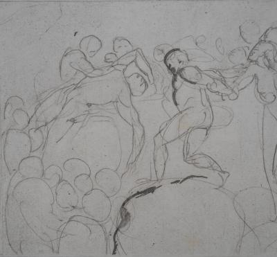 Auguste RODIN (d’après) : Entrainement au cirque - Gravure 2