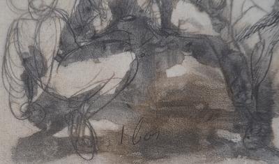 Auguste RODIN (d’après) : Les victorieux - Gravure 2