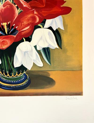 Moise Kisling - Bouquet de Fleurs, 1952 - lithographie 2