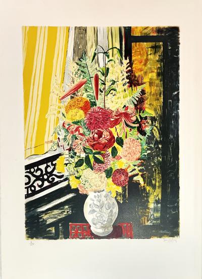 Moise Kisling - Bouquet de Fleurs, 1952 - lithographie 2