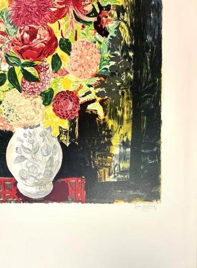 Moise Kisling - Bouquet de Fleurs, 1952 - lithographie 2