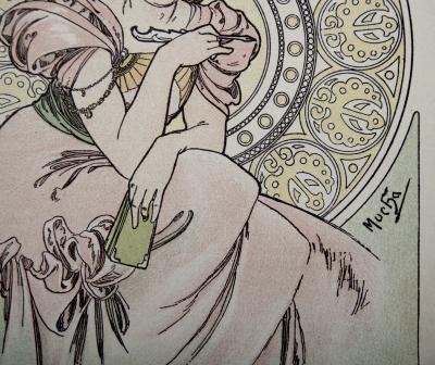 Alphonse MUCHA - Dictionnaire des Arts Décoratifs, 1902 - Lithograph on wove paper. 2