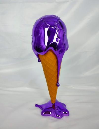 Sagrasse  - The last ice cream Violet - Résine 2