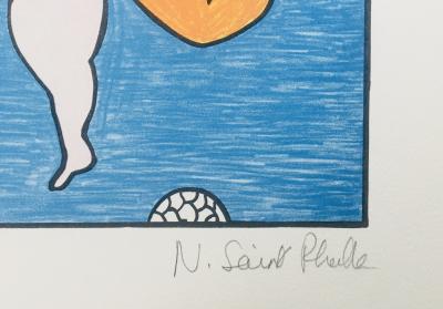 Niki de SAINT-PHALLE - Nana, 1989 - Lithographie originale signée au crayon 2