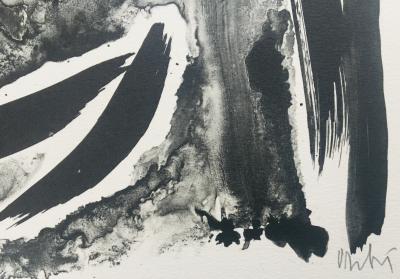 Olivier DEBRE - Ambassadeurs, 1989 - Lithographie originale signée au crayon 2