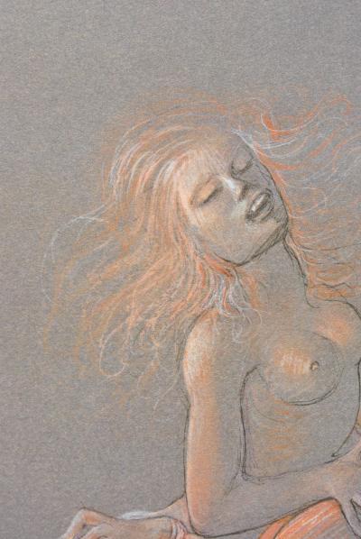 Léonor FINI (d’après) : Etreinte cachée,1980 - Lithographie signée 2