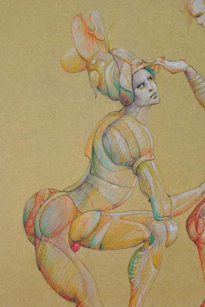 Léonor FINI : La demande en mariage, 1980 - Lithographie signée 2