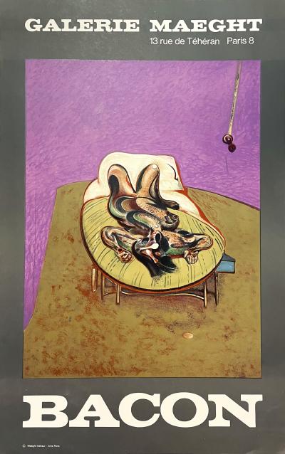 Francis Bacon (d’après) - Galerie Maeght, 1966 - affiche lithographique 2