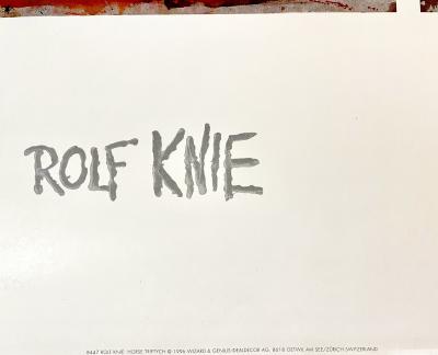 Rolf Knie - Horse Triptych, 1986 - estampe numérique 2