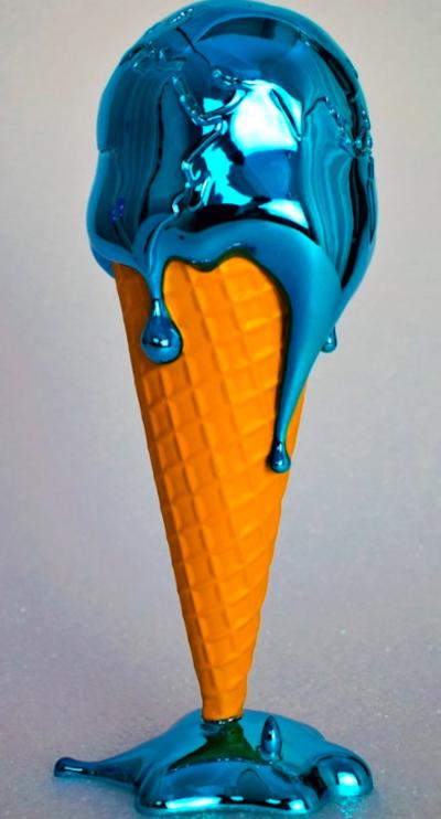 Sagrasse - The last ice cream Blue - Résine 2