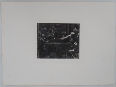Auguste RODIN (d’après) - La mort du roi - Gravure 2