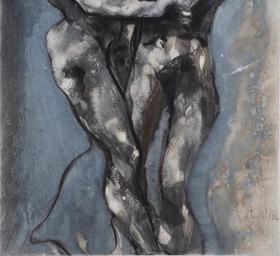 Auguste RODIN (d’après) - L’étreinte amoureuse - Gravure signée 2