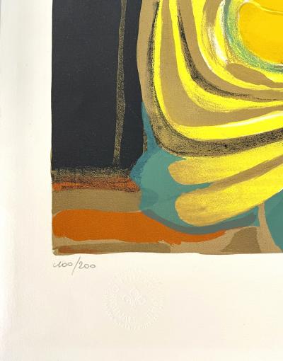 Alfred Defossez - Sans Titre - lithographie originale signée et numérotée 2