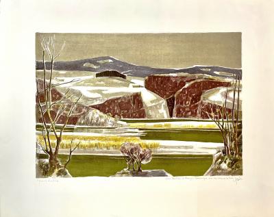 Emil Aebischer Yoki - Sans Titre - lithographie originale signée et justifiée à la main 2