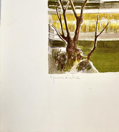 Emil Aebischer Yoki - Sans Titre - lithographie originale signée et justifiée à la main 2