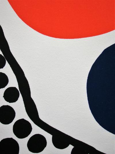 Alexander CALDER - Composition sans titre, 1965 - Lithographie originale monogrammée 2
