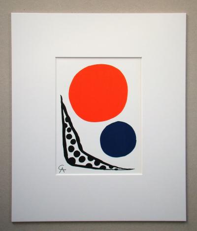 Alexander CALDER - Composition sans titre, 1965 - Lithographie originale monogrammée 2