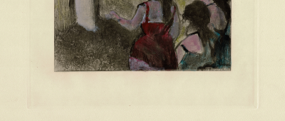 Edgar Degas (d’après) - Femmes en attente - Gravure 2