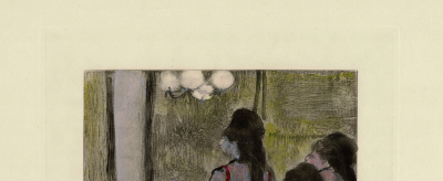 Edgar Degas (d’après) - Femmes en attente - Gravure 2