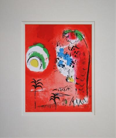 Marc CHAGALL - La Baie Des Anges, 1960 - Original lithograph framed 2