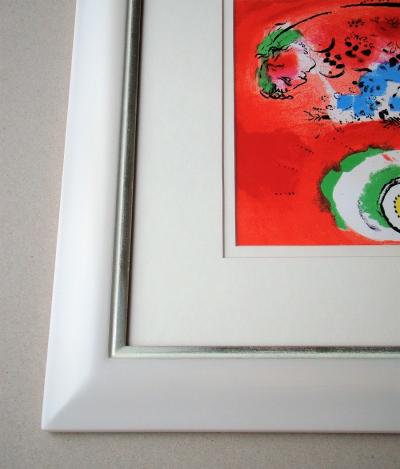Marc CHAGALL - La Baie Des Anges, 1960 - Original lithograph framed 2