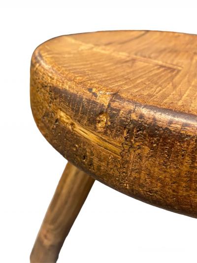 Charlotte Perriand - Les Arcs, Tabouret tripode en pin 2