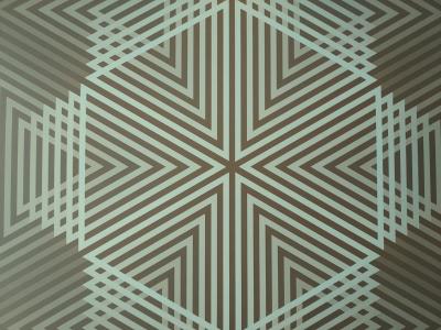 Jim BIRD - Tribute to Vasarely 3, 1972 - photolithograph 2