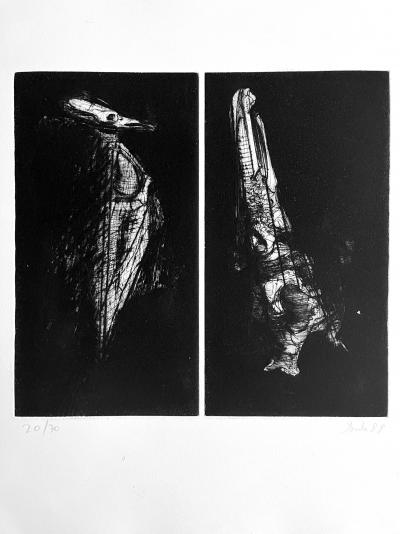 DADO - Sans titre, 1988 - Gravure 2