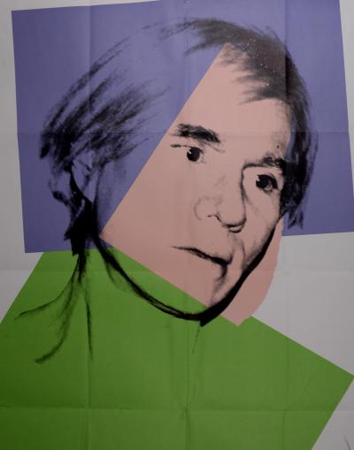 Andy WARHOL / Paul BRÜHWILER - Self-portrait, 1978 - Large Offset lithograph 2