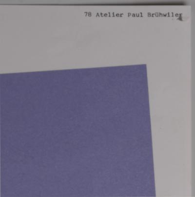 Andy WARHOL / Paul BRÜHWILER - Self-portrait, 1978 - Large Offset lithograph 2