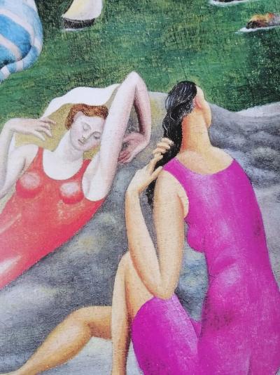 Picasso - Les baigneuses, Biarritz 1918 - Affiche 2