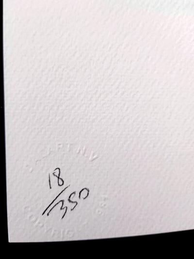Salvador Dali,(despues) - ANGELO Caduto. Inferno 1 de Divina Comedia Dante - Litografia Edicion Limitada, Firmada 2