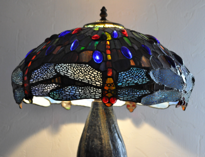 H Javaux - Style Tiffany - Lampe à Poser 2