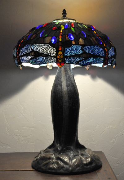 H Javaux - Style Tiffany - Lampe à Poser 2