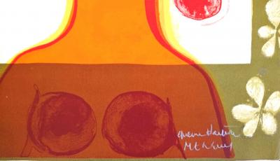 Frédéric Menguy - Face à Face, 1975 - lithographie originale signée et justifiée 2