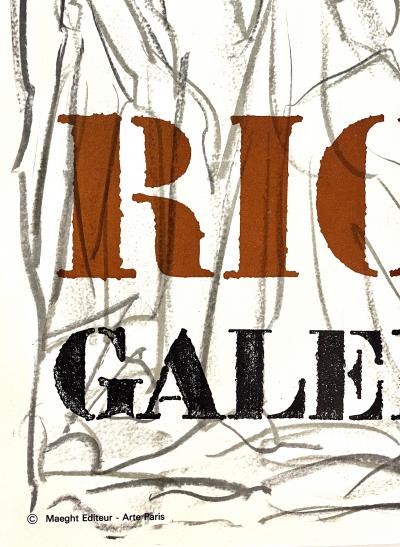 Jean Paul Riopelle - Galerie Maeght  Lithographie originale sur papier 2