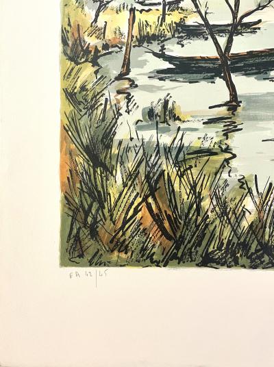 Jean Pierre Laurent - Sans Titre - lithographie originale signée et numérotée 2