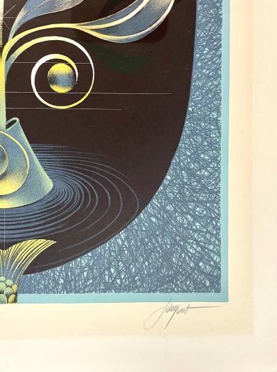Pierre Jacquot - Fontaine de Jouvence - lithographie originale signée et justifiée 2