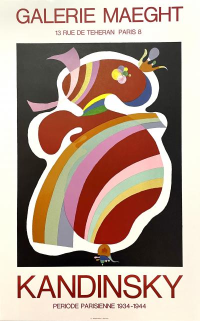 Wassily Kandinsky - Galerie Maeght,1969 - affiche 2